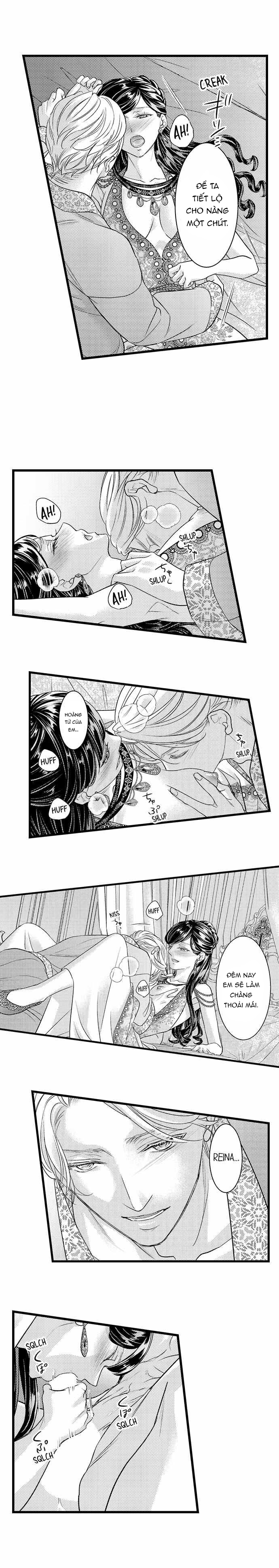 chuyển sinh vào thế giới khác ~ nếu muốn trở thành nữ hoàng hãy tìm cách để được hoàng đế sủng ái vào ban đêm chapter 51.1 6