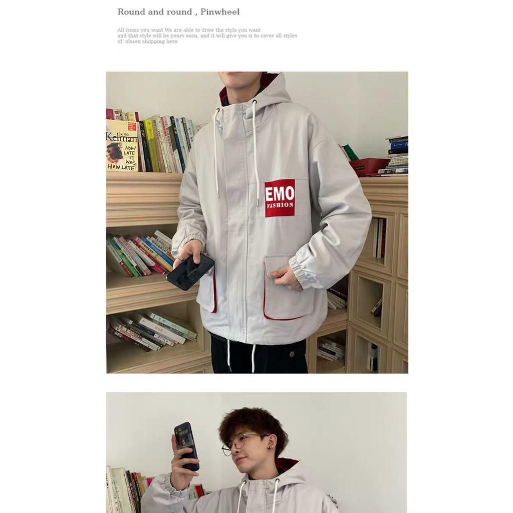 50K - ÁO KHOÁC KAKI TÚI HỘP BIGSIZE UNISEX