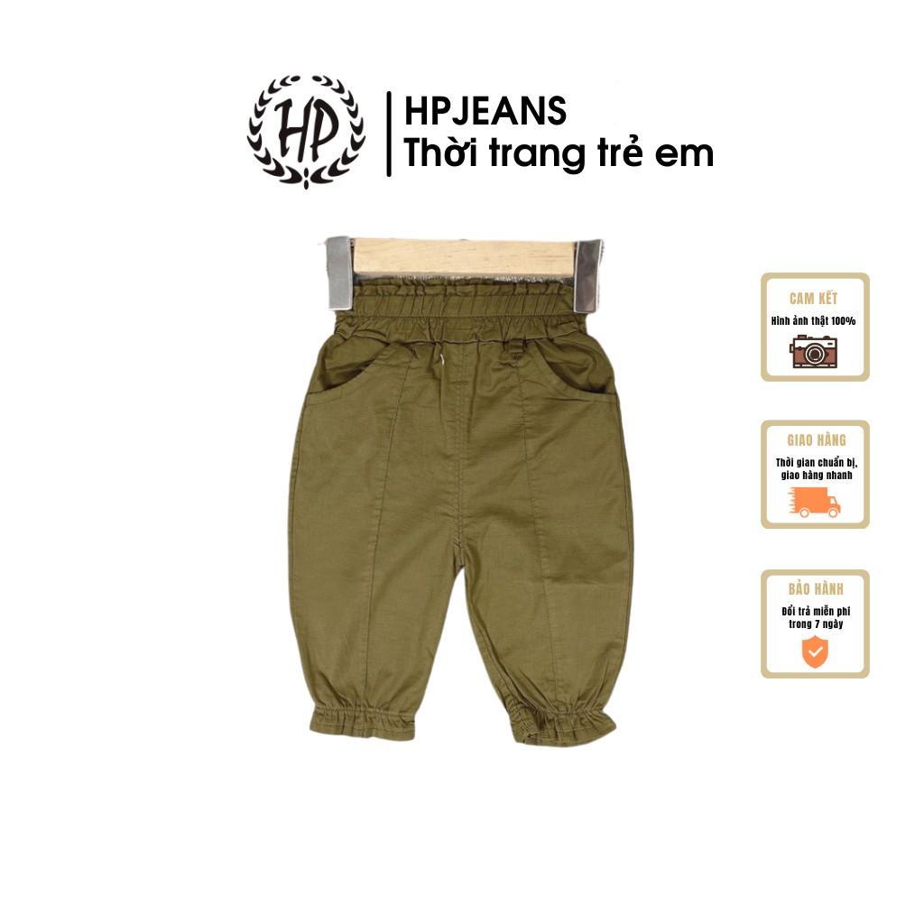 Quần Alibaba Bé Gái HPJEANSDUI HẬU BÙI Quần Chống Muỗi Cho Bé HP Jeans Chất Liệu Đũi Cao Cấp Cho Các Bé Từ 1 Đến 6 Tuổi