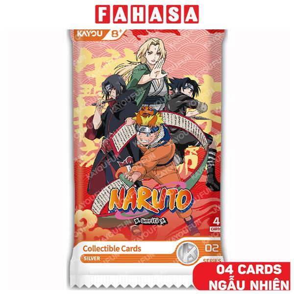 Card Bo Góc Naruto - Smriti - Earth Scroll-002-SEA - Kayou KN10 (4 Card Ngẫu Nhiên/Túi)