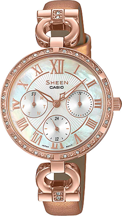 Đồng hồ Casio Nữ Sheen SHE-3067PGL-7BUDF