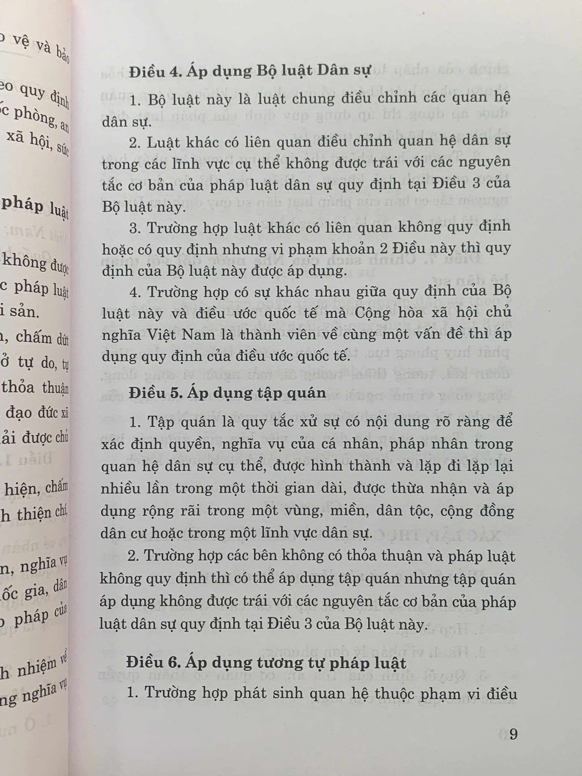 Sách Bộ Luật Dân Sự (Hiện Hành)