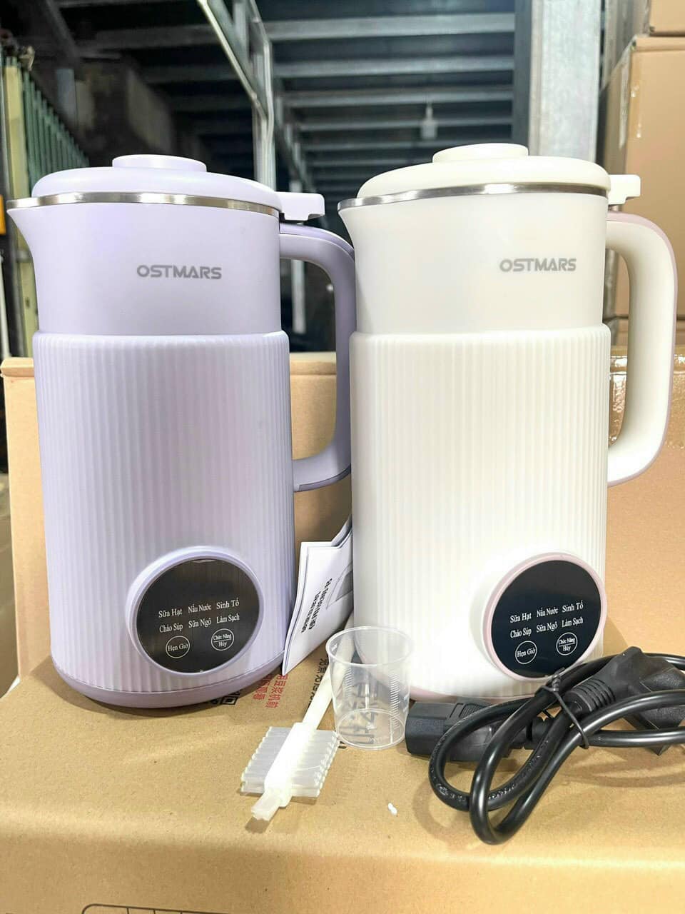 Máy Làm Sữa Hạt, Máy Nấu Sữa Hạt Đa Chức Năng, Dung Tích 800ml, Hẹn Giờ 12 Tiếng, Giữ Nhiệt 4h - Hàng Nhập Khẩu