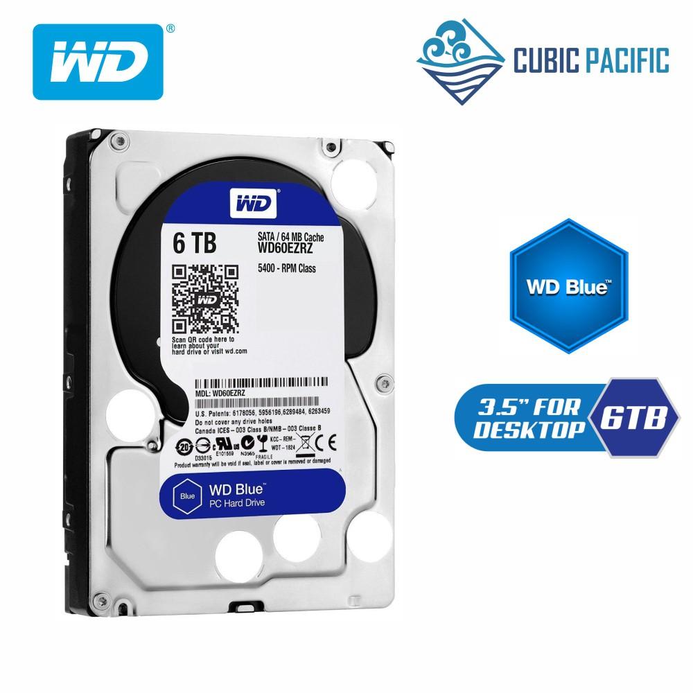 Ổ cứng 6TB Blue, dòng ổ cứng cực mát, bh 2 năm chính hãng