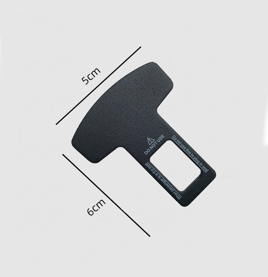 Đầu cắm khóa chốt cắm móc đai dây an toàn chống kêu xe ô tô bằng vật liệu Kim loại cao cấp bền đẹp sang trọng