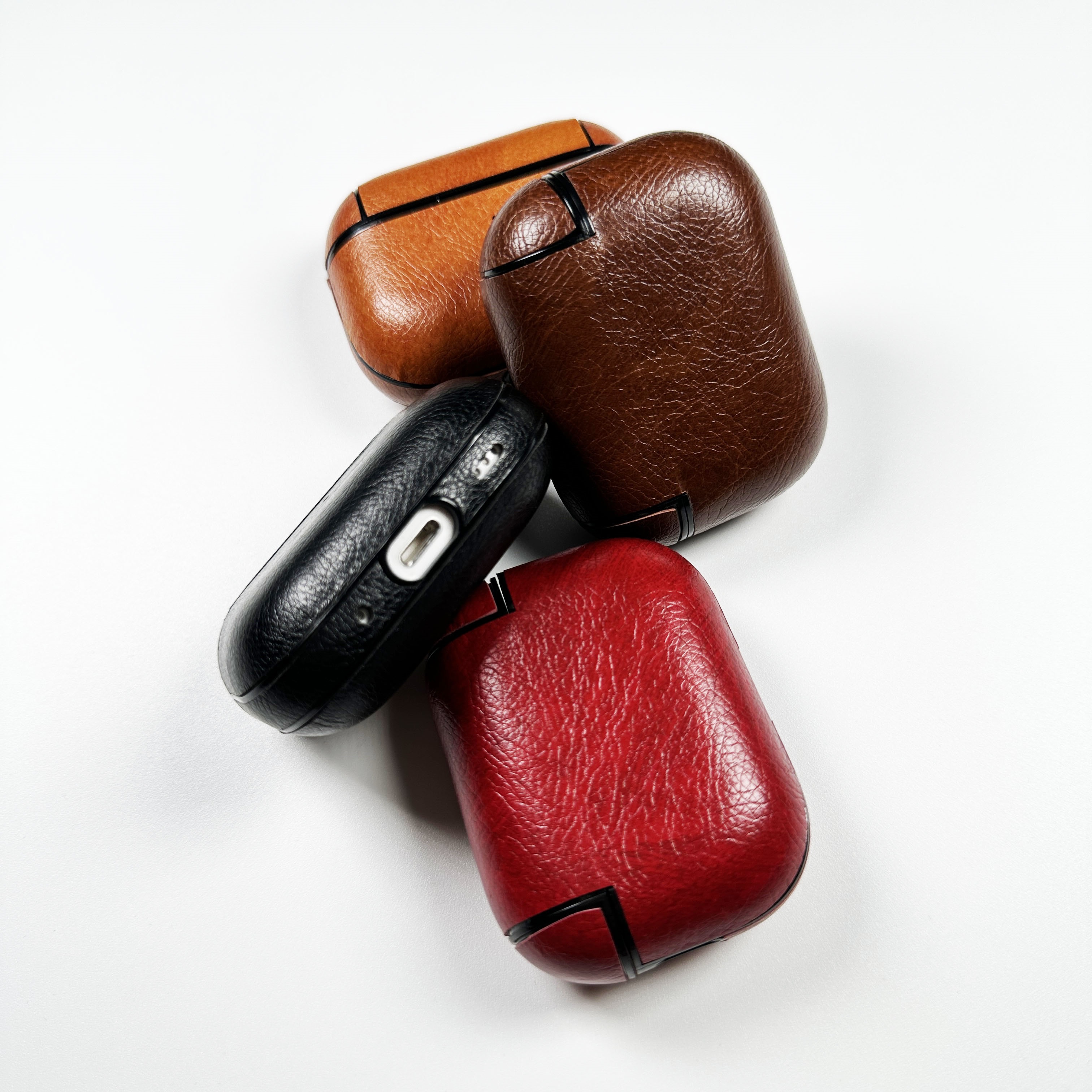 Bao Da PC Leather cho Airpods Pro 2 - Hàng Chính Hãng