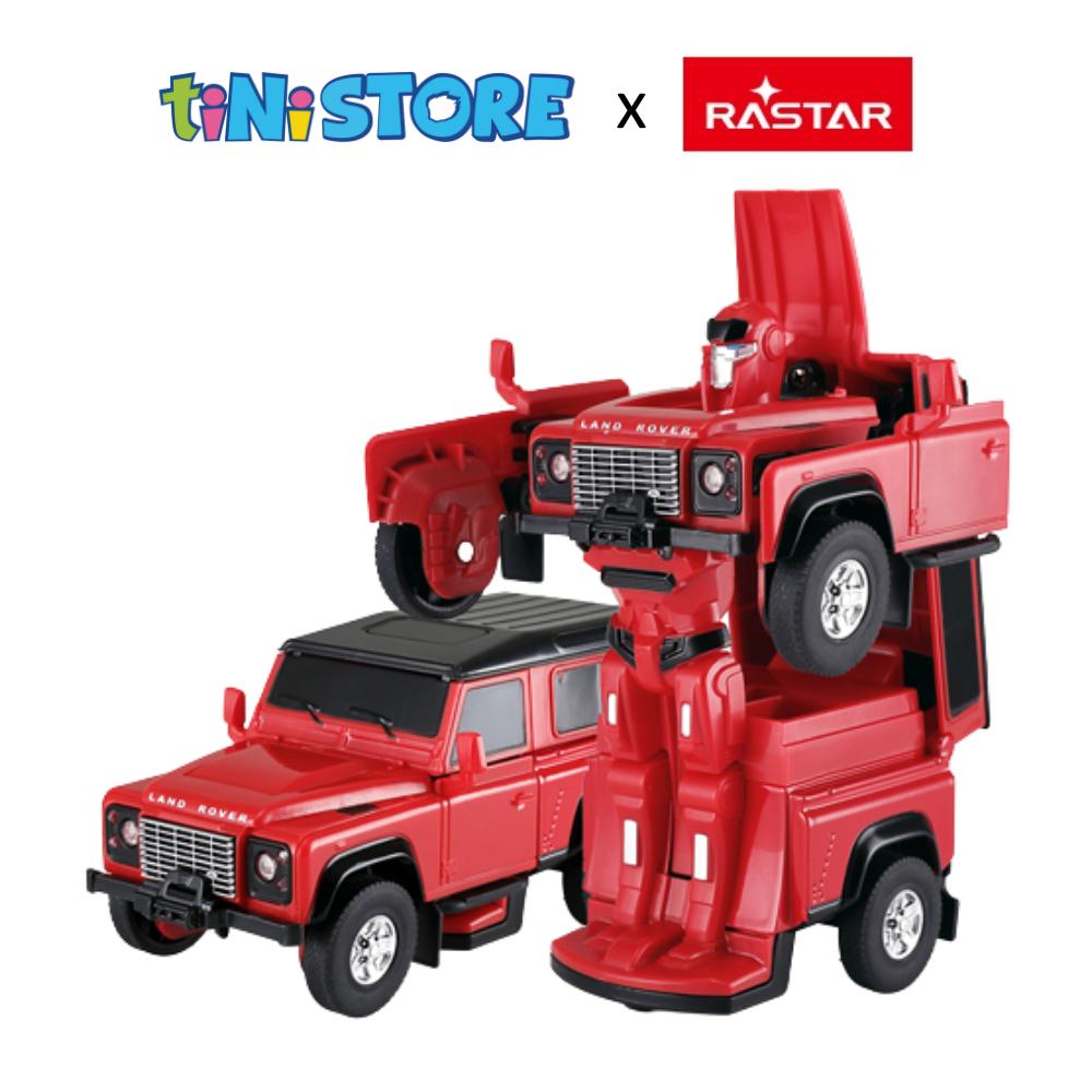 TiNiStore-Đồ chơi xe chạy trớn biến hình Robot 1:32 Land Rover Rastar 62000