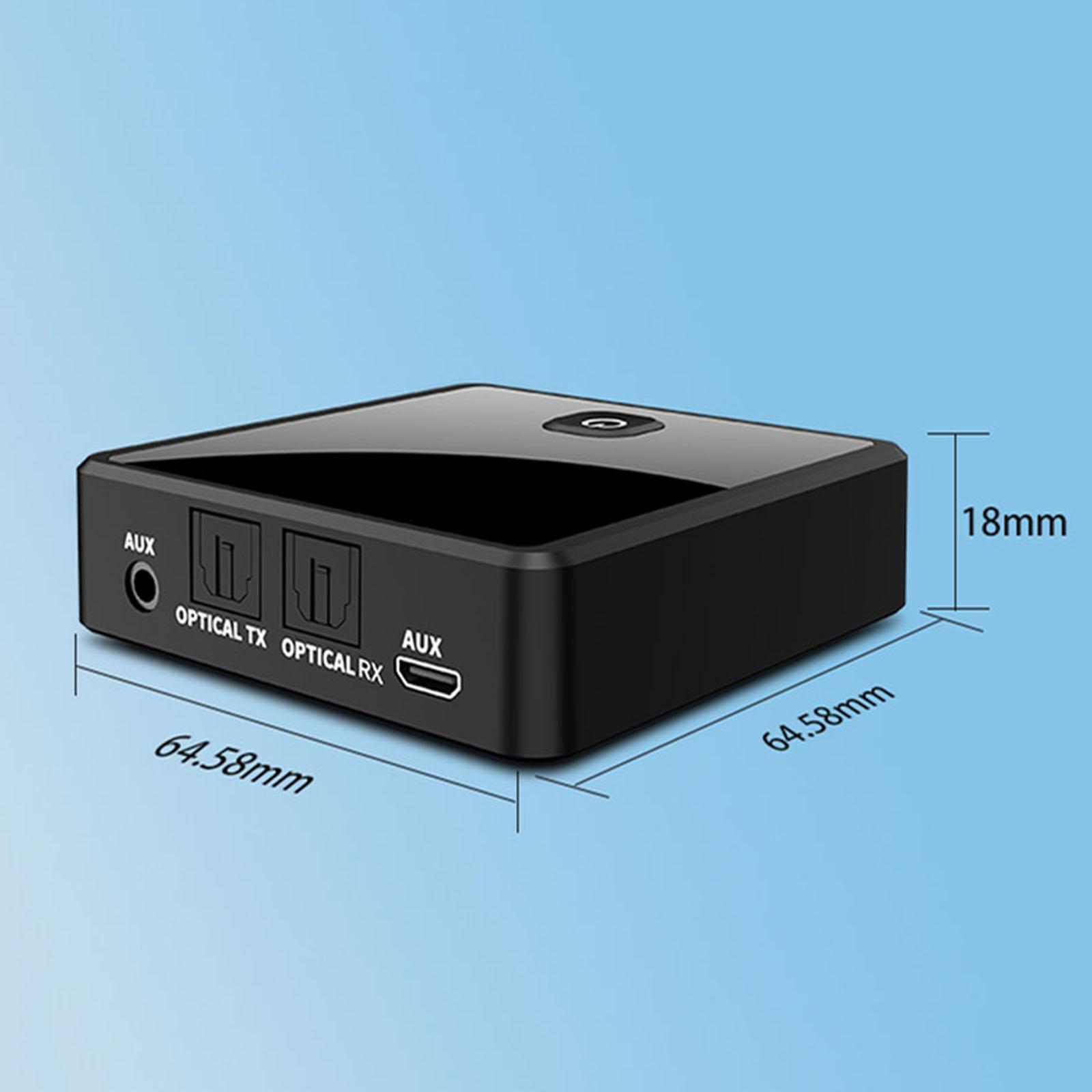 3.5mm AUX Adapter Rechargeable 5Mbps for TV Speaker Headphones
