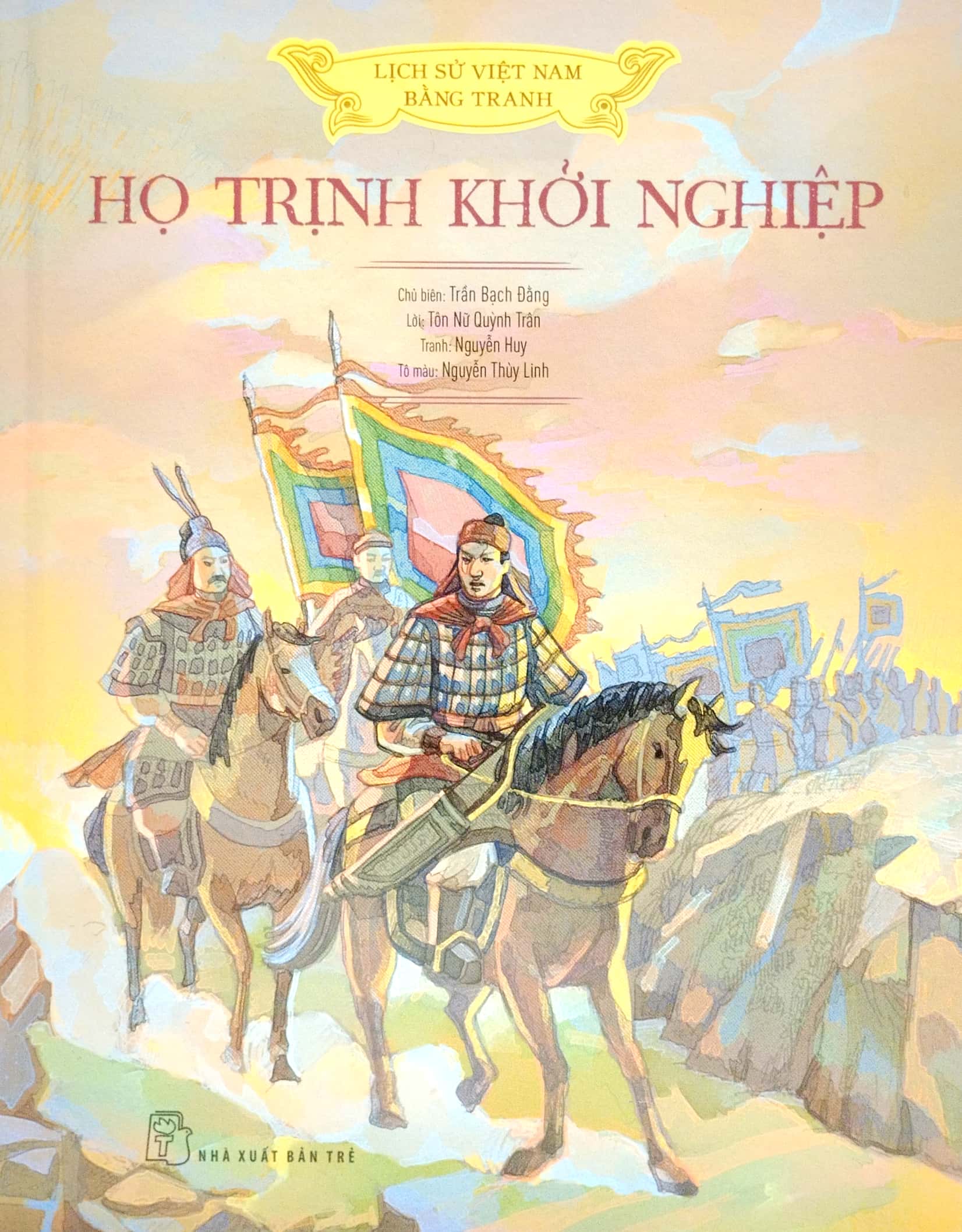 Boxset Lịch Sử Việt Nam Bằng Tranh - Bản Màu - Bìa Cứng  - trẻ