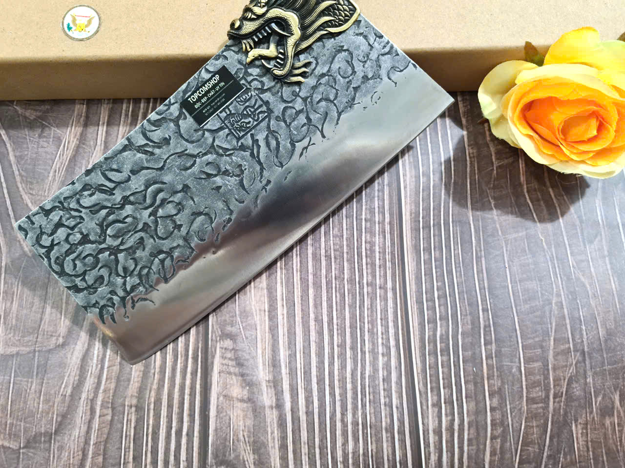 DAO BẾP - DAO THÁI KHÂU RỒNG MÃ A10 DT152 NT topcomshop vn