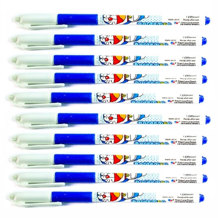 Bộ 10 Bút Gel Thiên Long Doraemon GEL-012/DO