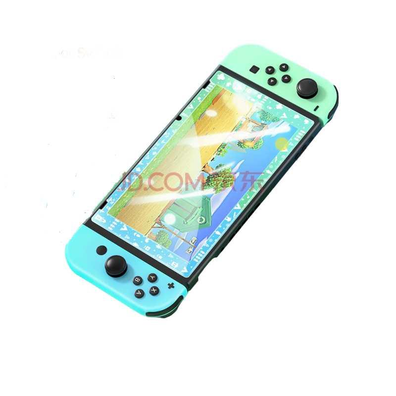 Viền Xanh Dương và Xanh Lá  cường lực bảo vệ màn hình Nintendo Switch chủ đề Hoa Lá Ugreen 153XDK20130LP - Hàng chính hãng