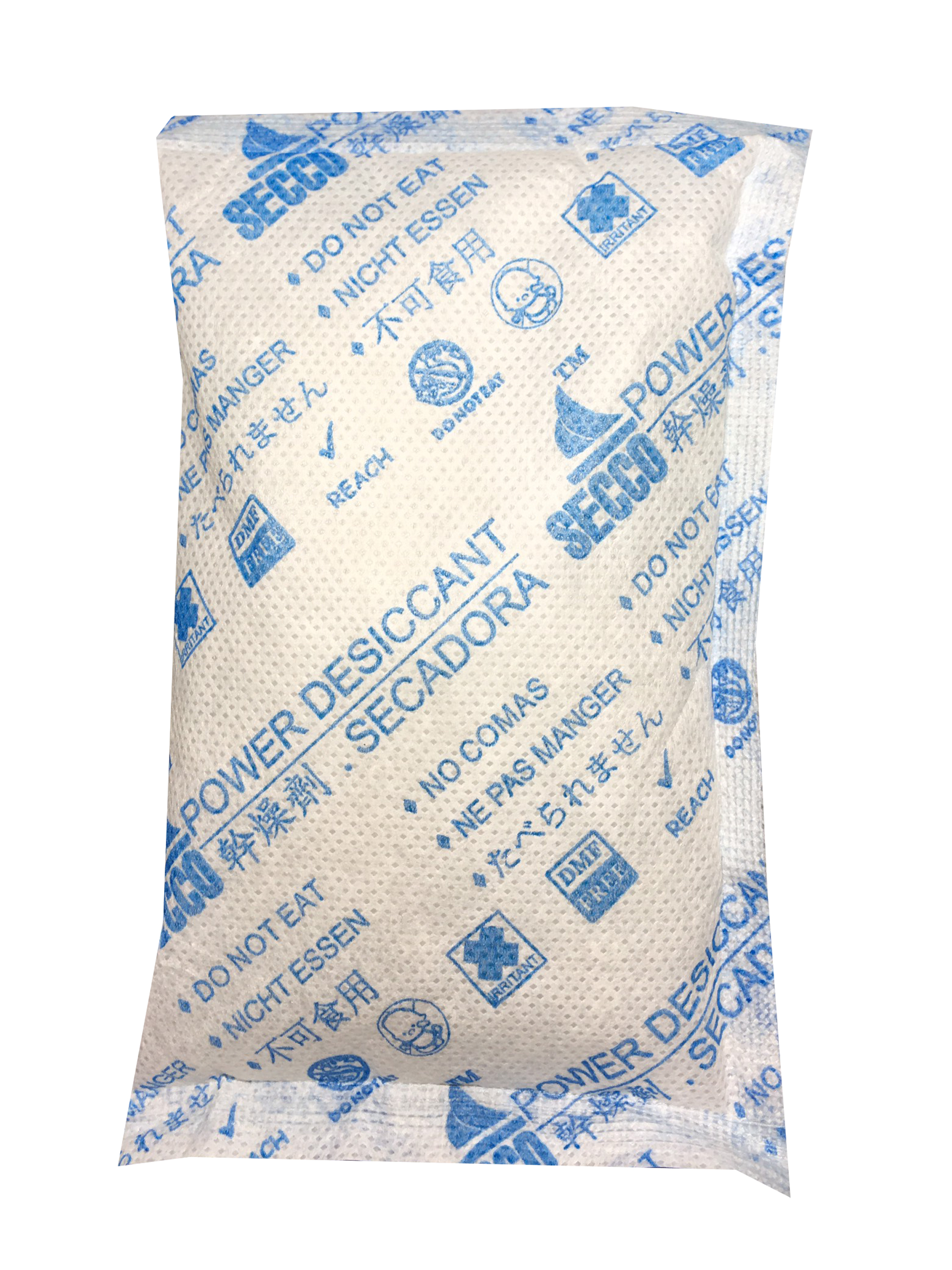 Gói hút ẩm Secco silica gel 100gr  - 1kg(10 gói) - bảo quản thiết bị điện tử, máy ảnh không ẩm móc - Chính hãng - Vải trắng - Chữ to xanh 2 mặt.