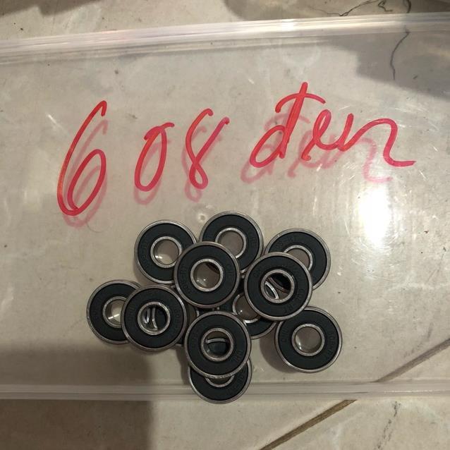 Vòng Bi 608DDW nắp nhựa đen
