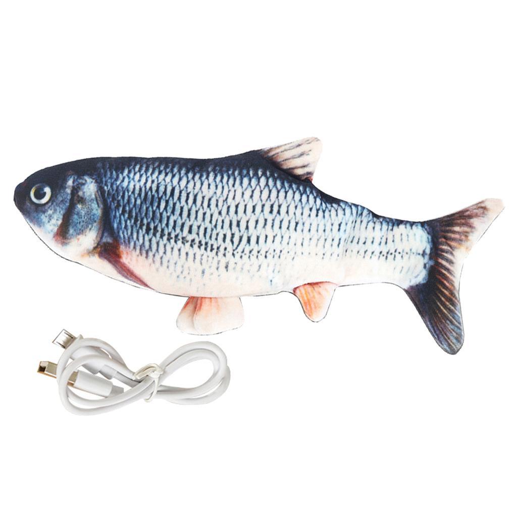 Electric  Carp  and dog Toy Wagging Flipping  Jumping