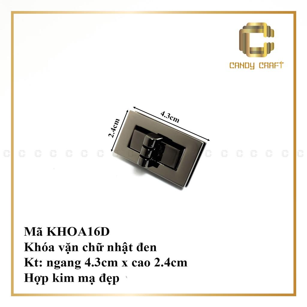 KHÓA VẶN CHỮ NHẬT 4.3CM