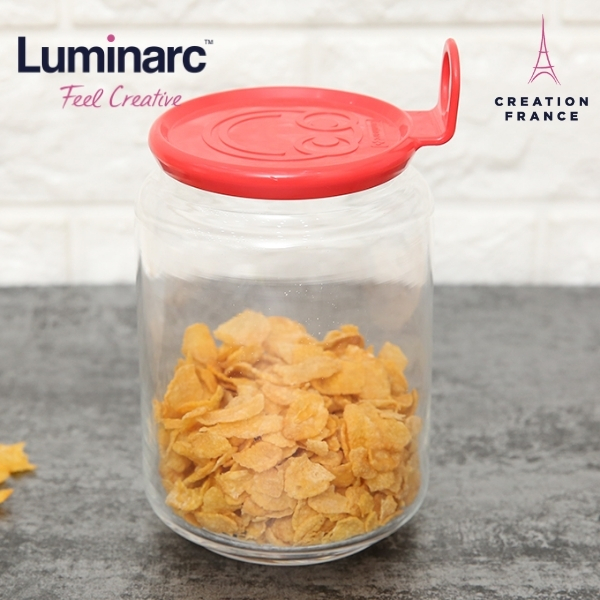 Bộ 3 Hủ Thuỷ Tinh Luminarc Rondo Smile 0.75L - LUROP8058