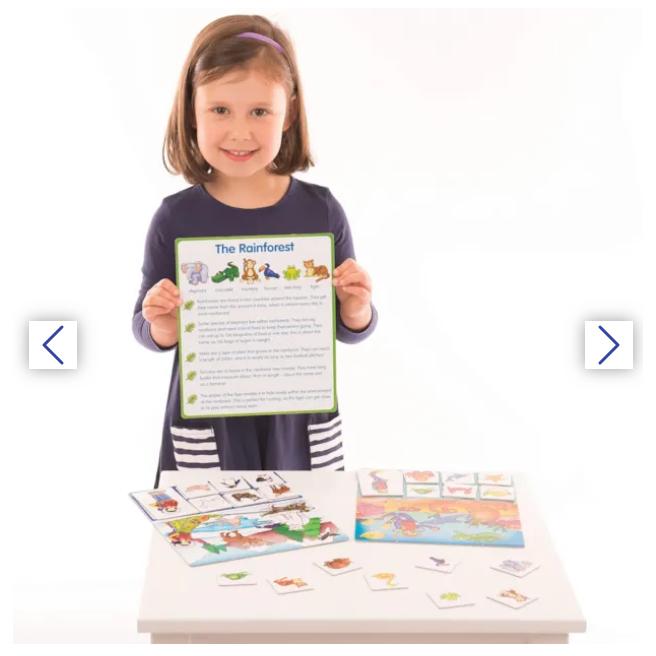 Trò chơi trí tuệ Where Do I Live - Orchard Toys giúp trẻ phát triển kiến thức và kỹ năng quan sát