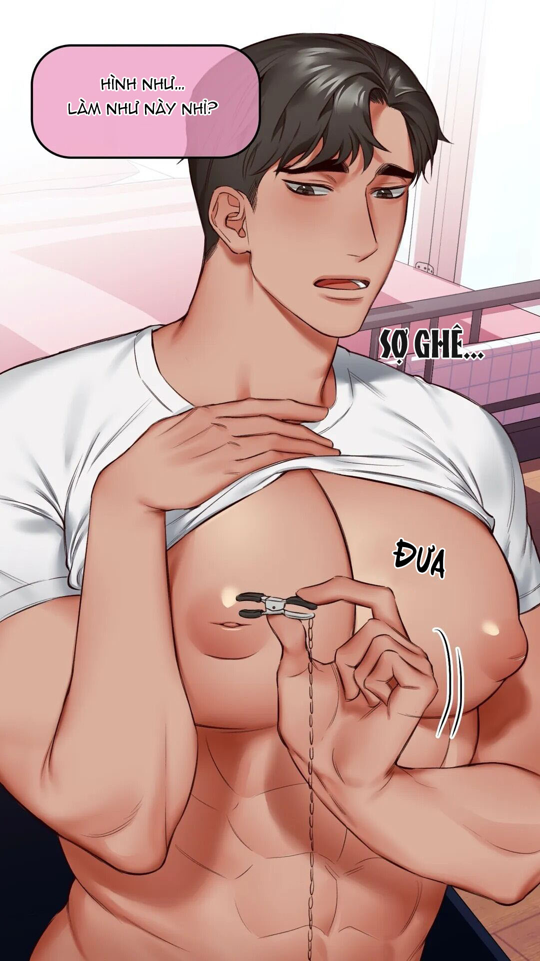 dạy dỗ đồng nghiệp ngực bự mới với sextoy chapter 1 46