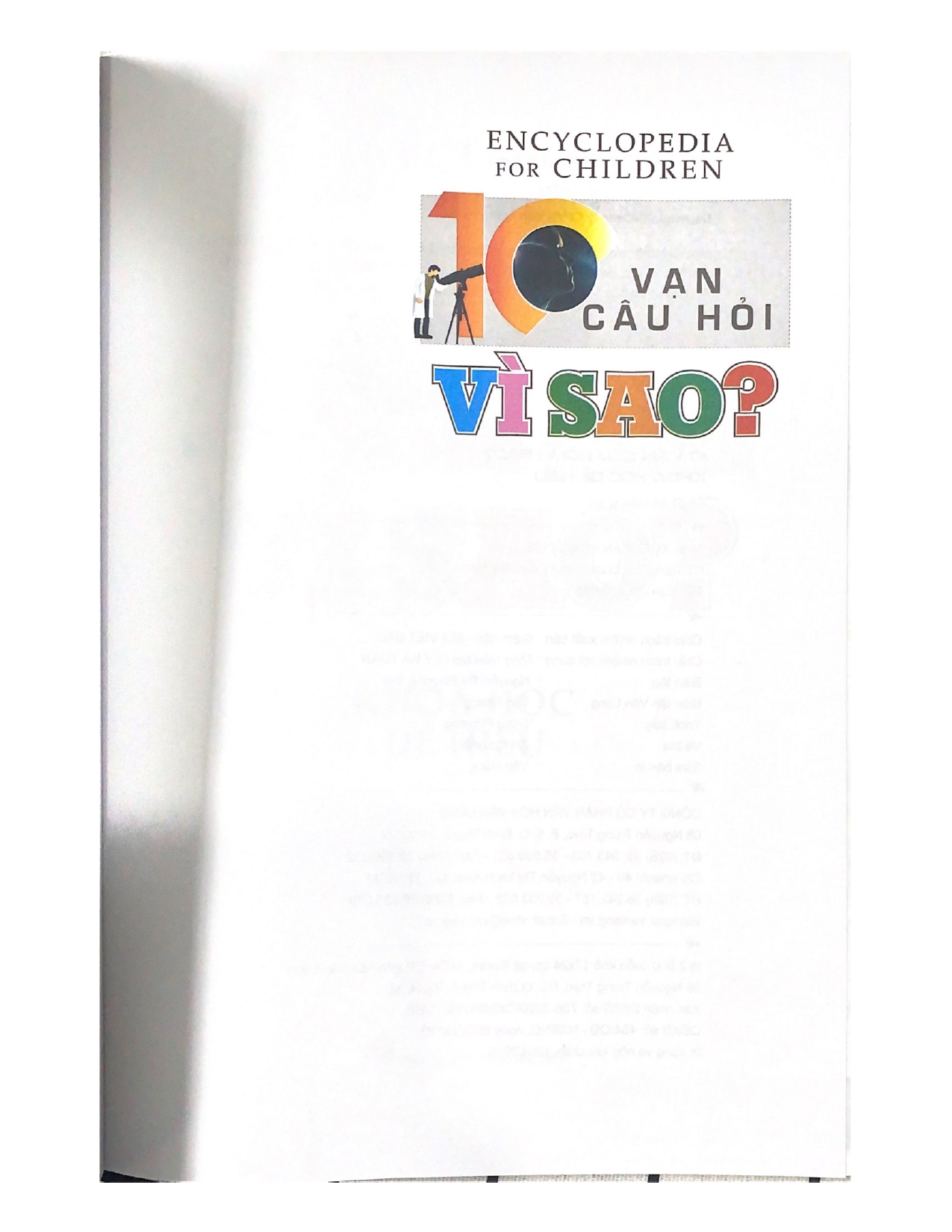 10 Vạn Câu Hỏi Vì Sao? Khoa Học Dễ Hiểu - Vanlangbooks
