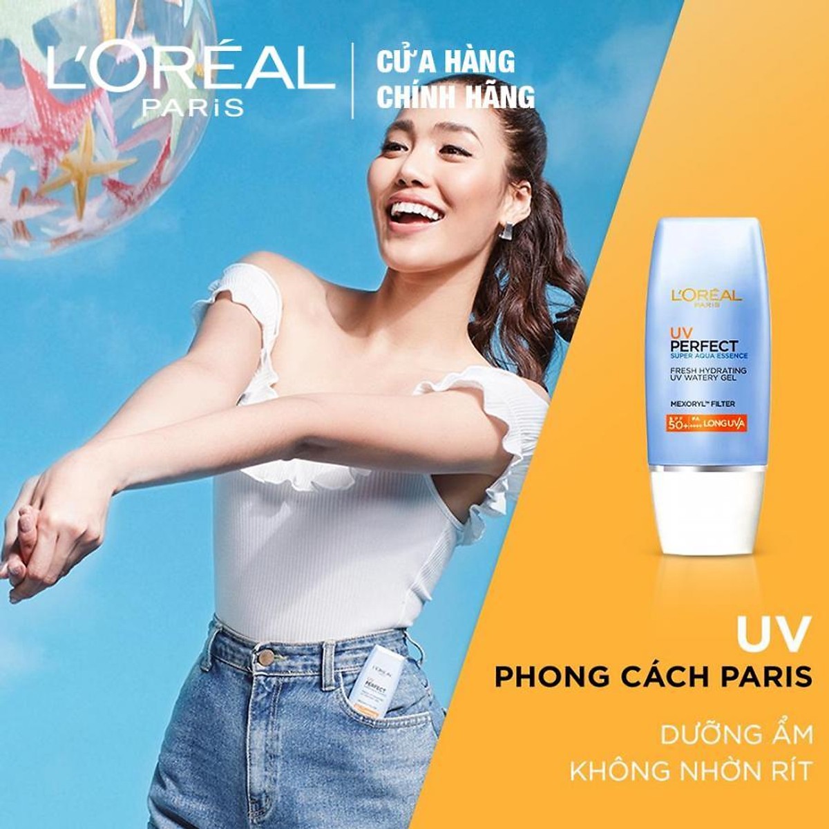 Kem Chống Nắng Bảo Vệ Da L'Oreal Paris UV Perfect SPF50+ PA++++ 30ml