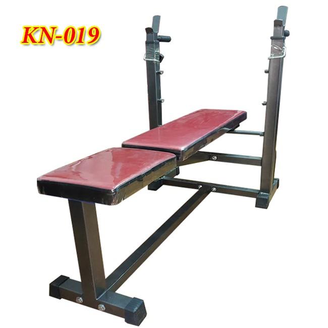 Ghế tập tạ đơn Khởi Nguyên KN-019 chưa có đòn và tạ