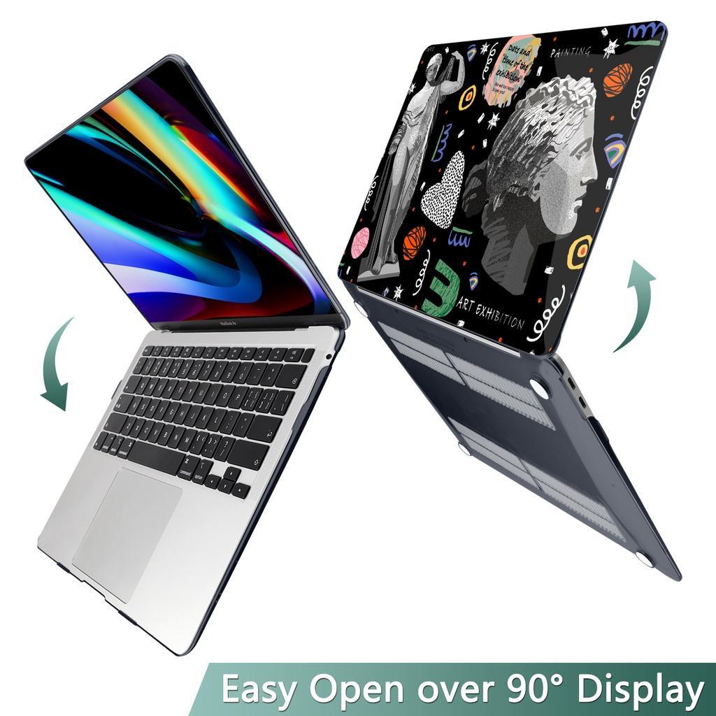 Ốp Lưng Nhựa Cứng Cho MacBook Air M2 2022 Pro13 M2 / M1 A2338 Air13 M2 M1 A2337 Pro14inch A2442 Pro16inch A2485 A2681 A2179 A2289 A2251 A1708