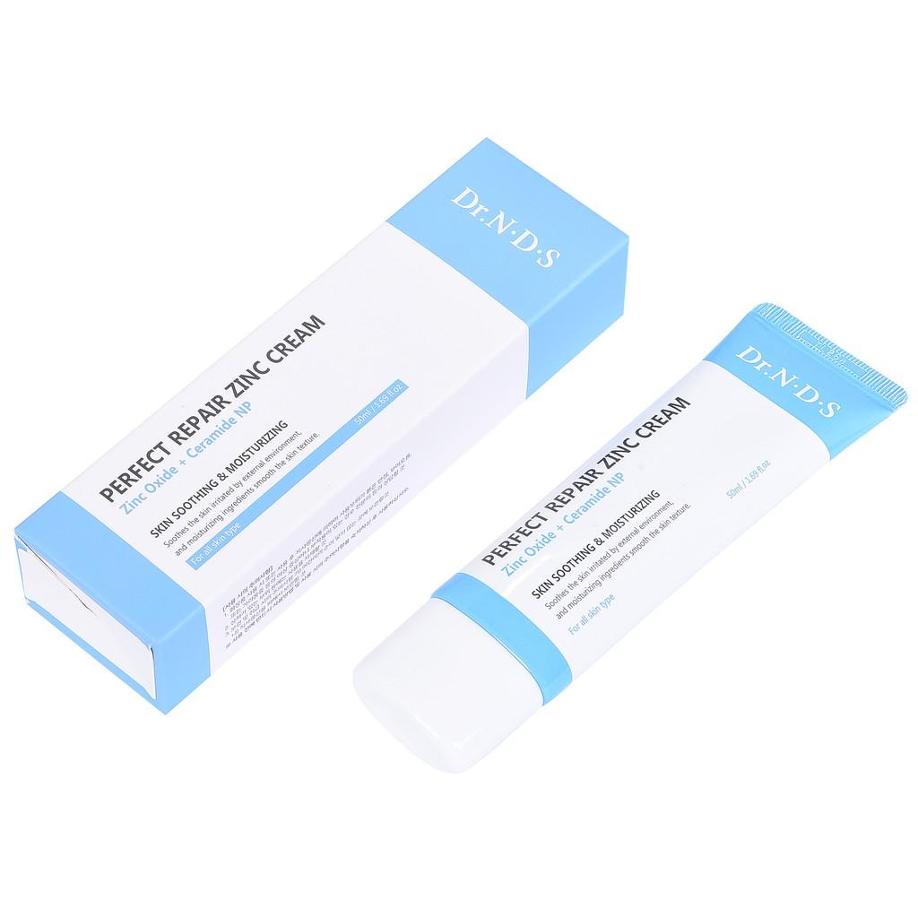 Kem Phục hồi da, siêu cấp ẩm Dr NDS - Perfect Repair Zinc Cream