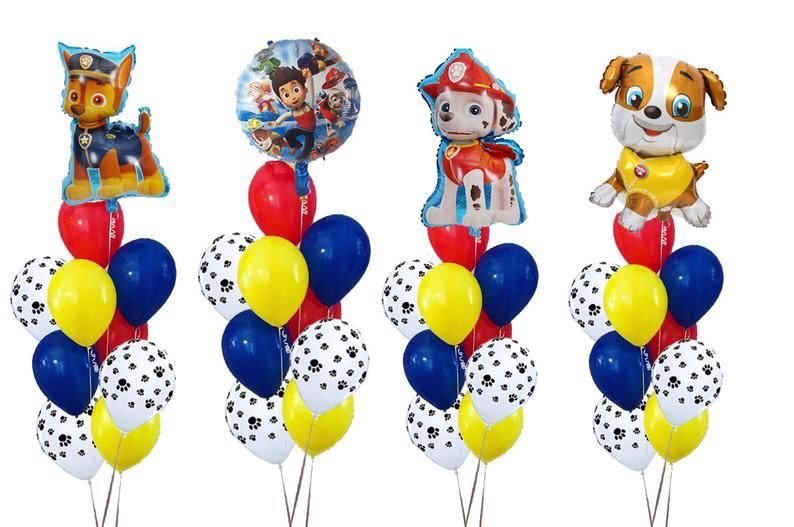 Bộ bong bóng trang trí chó cứu hộ Paw patrol CCH12