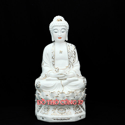 Bộ Tây Phương Tam Thánh - men sứ đức hóa