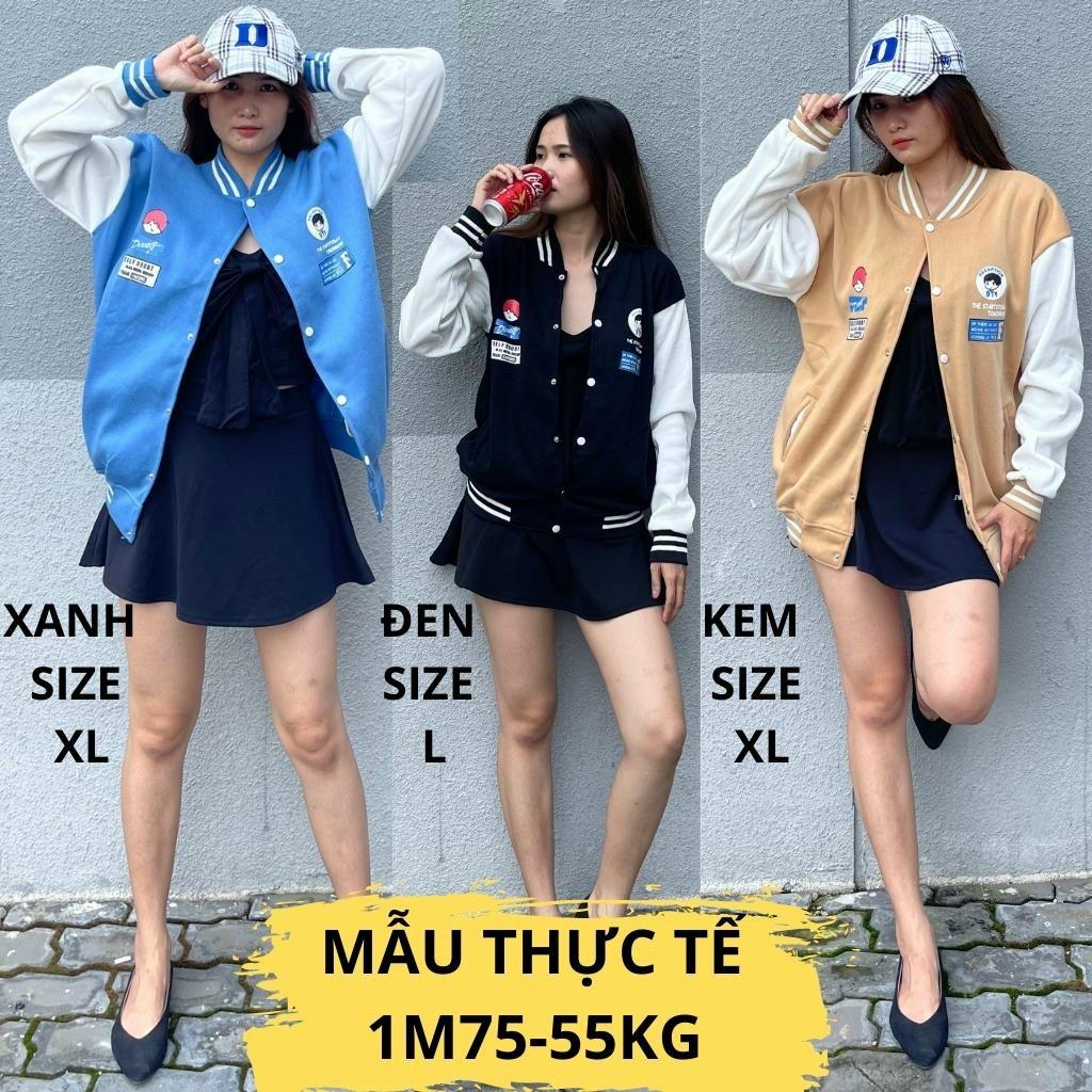 Áo khoác bomber nỉ IN DINER form rộng Unisex Áo bomber nỉ Cardigan trần bông trẻ