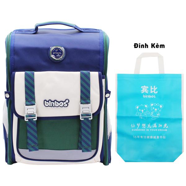 Ba Lô Chống Gù Học Sinh - Binbes B-3527 - Màu Xanh Dương Đậm