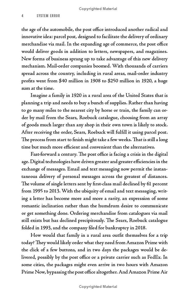 Sách ngoại văn: System Error