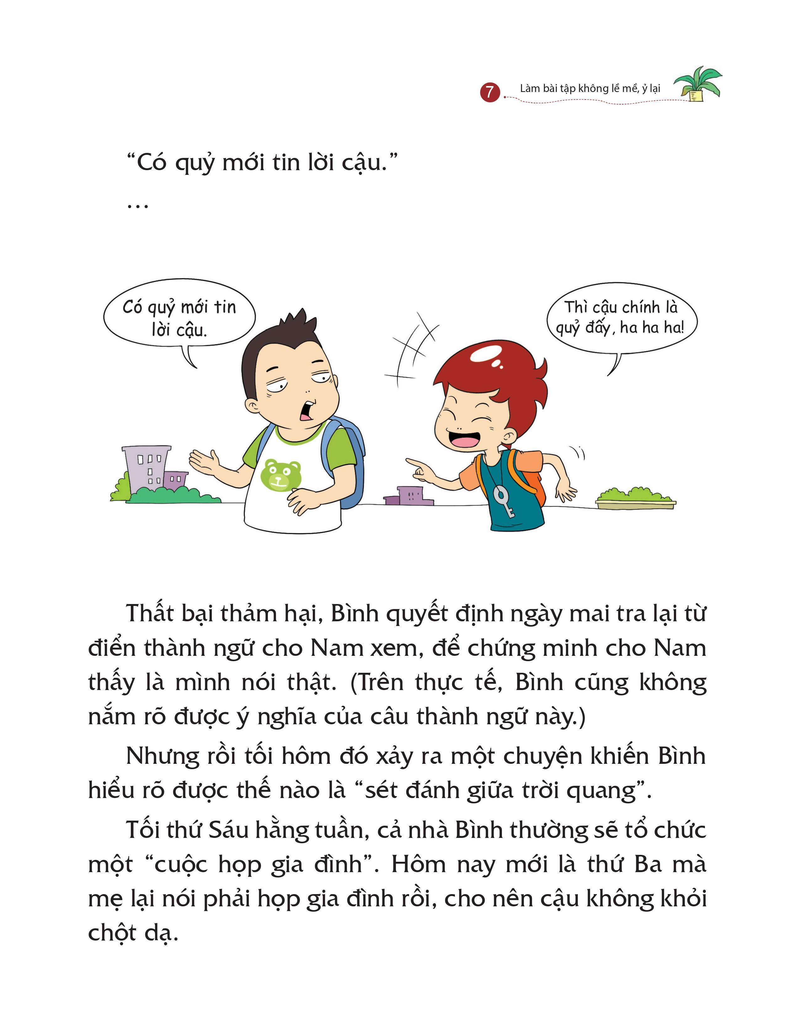Sách Kỹ Năng Quản Lý Bản Thân- Làm Bài Tập Không Lề Mề, Ỷ Lại