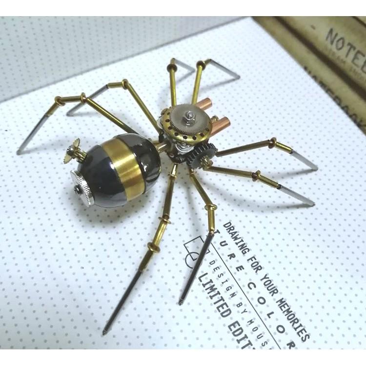 Mô Hình Lắp ghép 3d Kim Loại STEAMPUNK con nhện