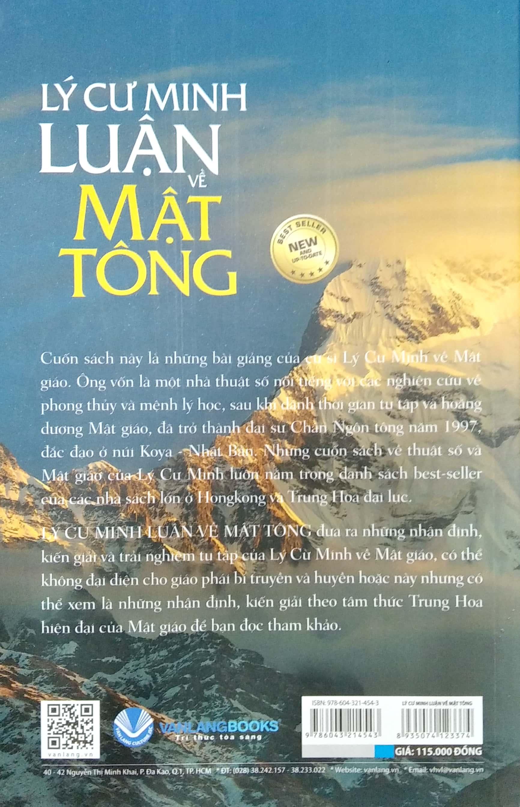 Sách Lý Cư Minh Luận Về Mật Tông (Tái Bản)