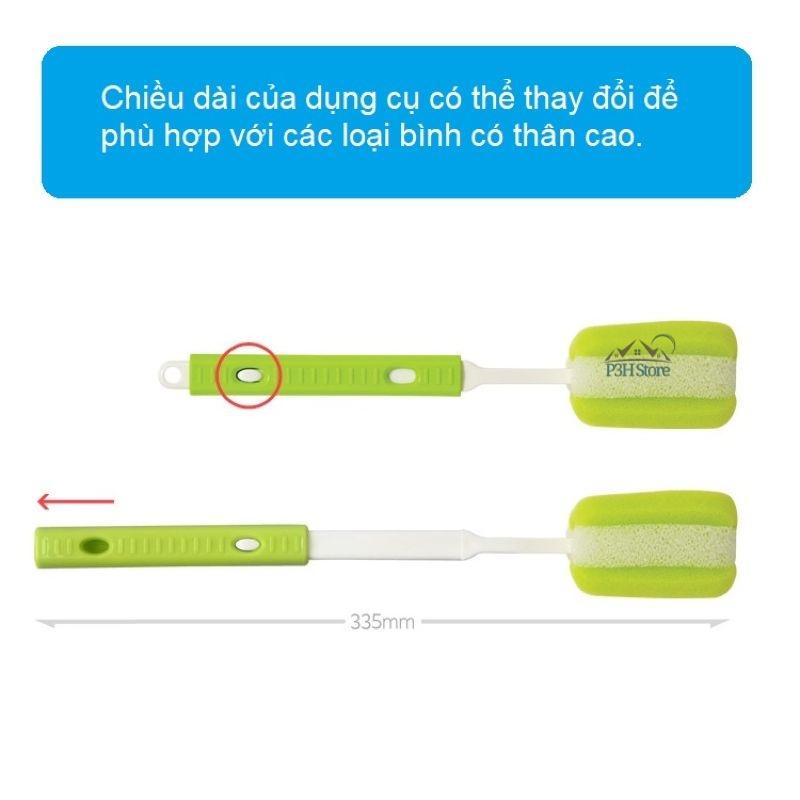 Dụng cụ cọ rữa bình Lock&amp;Lock cán có thể kéo dài ETM113 ETM114