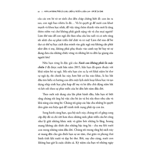 Combo nuôi con không phải cuộc chiến ( Tái bản 2019 ) quyển 1,2,3 ( trọn bộ 3 cuốn ) Tặng kèm 3 bookmark như hình ngẫu nhiên