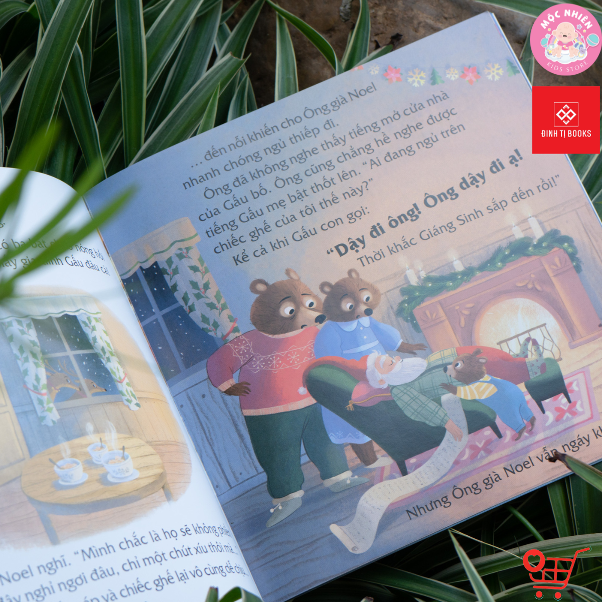 Sách - Ông già Noel và Biệt đội Giải cứu Cổ tích cho bé 3-9 tuổi - Đinh Tị Books