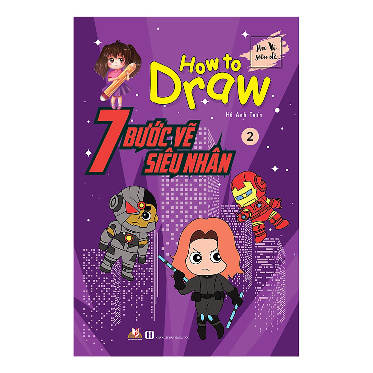 Combo  How To Draw - 6 Cuốn - Hồ Anh Tuấn - Vanlangbooks