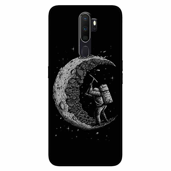 Ốp lưng in cho Oppo A5 - 2020 / A9 - 2020 Đào Trăng