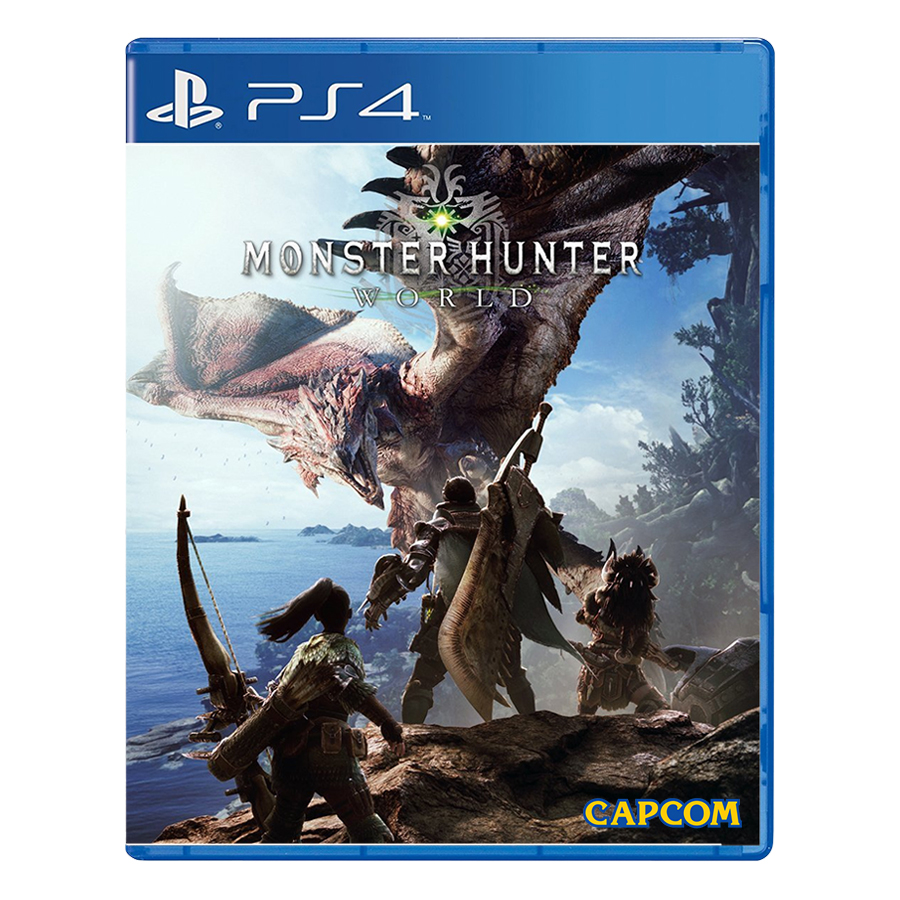 Đĩa Game PlayStation PS4 Monster Hunter World Hệ Asia - Hàng chính hãng