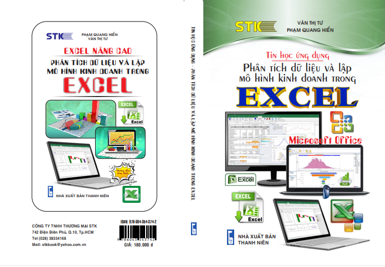 Tin Học Ứng Dụng - Phân Tích Dữ Liệu và Lập Mô Hình Kinh Doanh Trong EXCEL ( Tặng Kèm Sổ Tay)