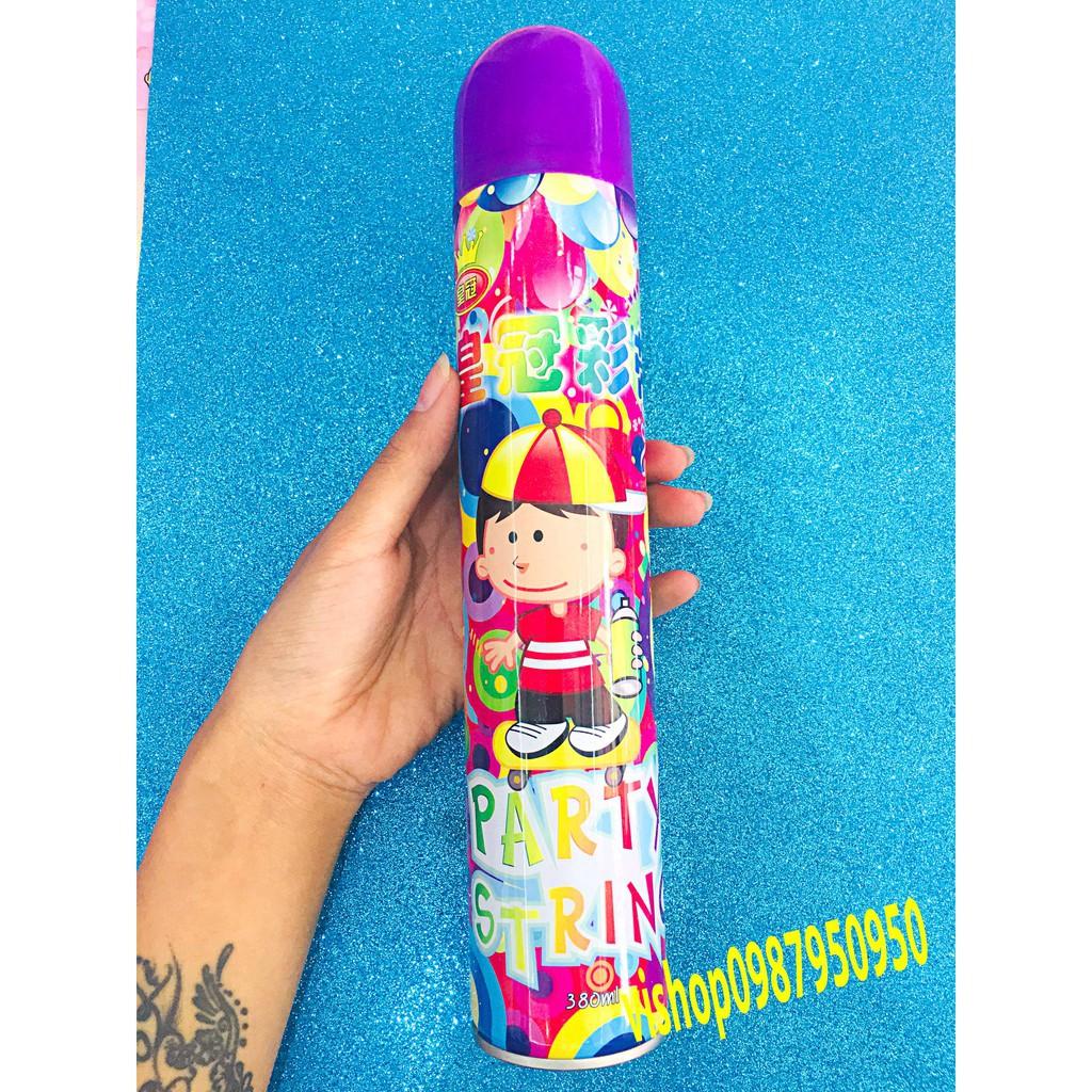 BÌNH XỊT DÂY - CHAI XỊT DÂY NHIỀU MÀU SẮC