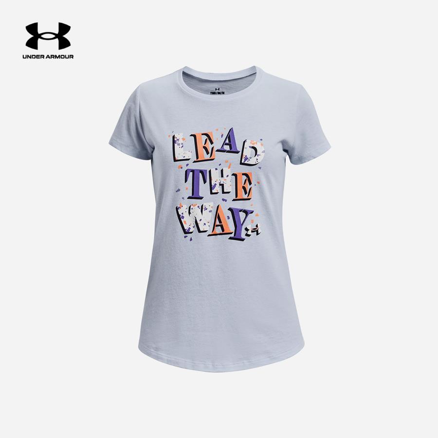 Áo thun thể thao bé gái Under Armour Lead The Way Confetti - 1374179-706