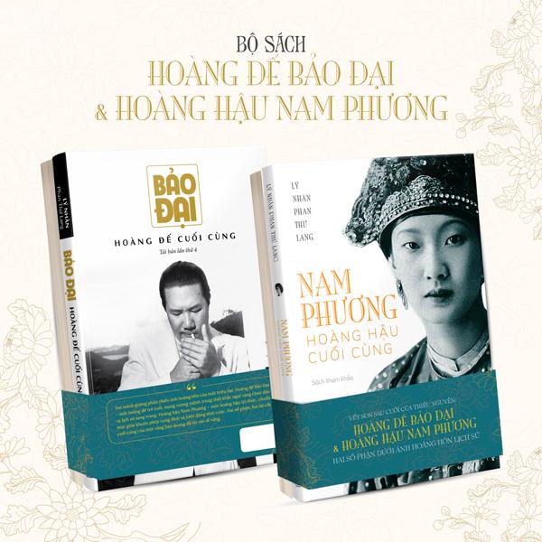 Sách - Bộ Sách Hoàng Đế Bảo Đại + Hoàng Hậu Nam Phương (Bộ 2 Cuốn)