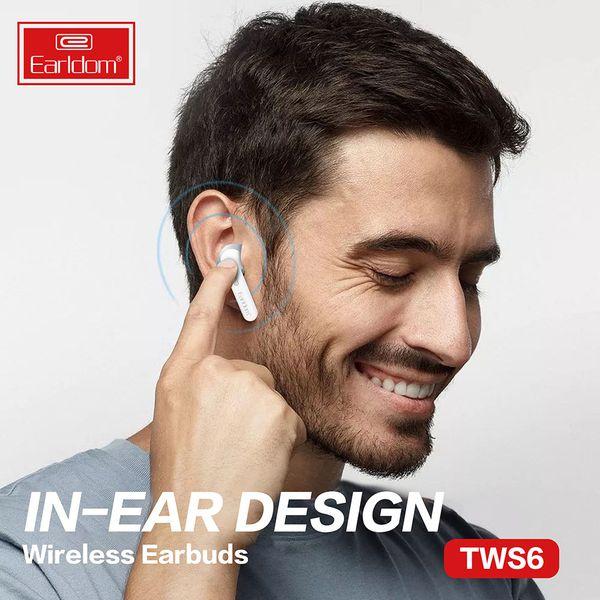 Tai Nghe Bluetooth Earldom TWS6 (2 Tai) - Hàng Chính Hãng