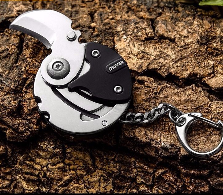 Móc khóa EDC multitools dụng cụ đa năng nhỏ gọn