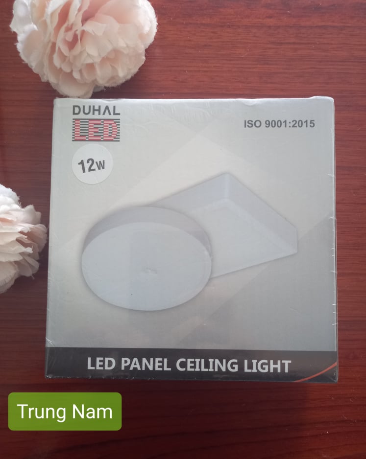 Đèn led Panel âm trần Duhal KDGT512 12W - Ánh sáng trắng