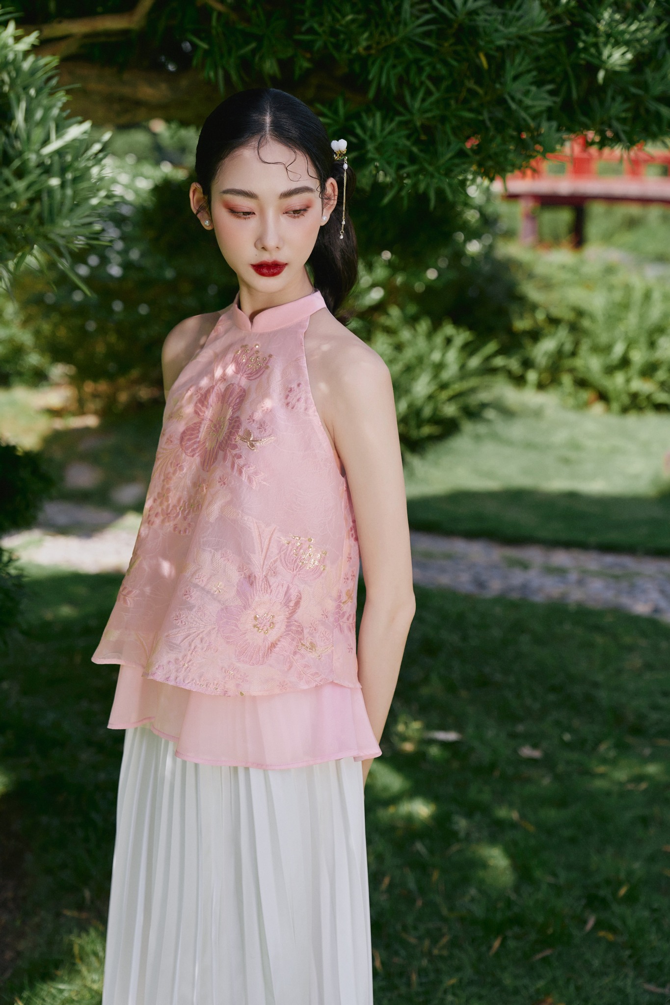 OLV - Áo kiểu yếm Yên Chi